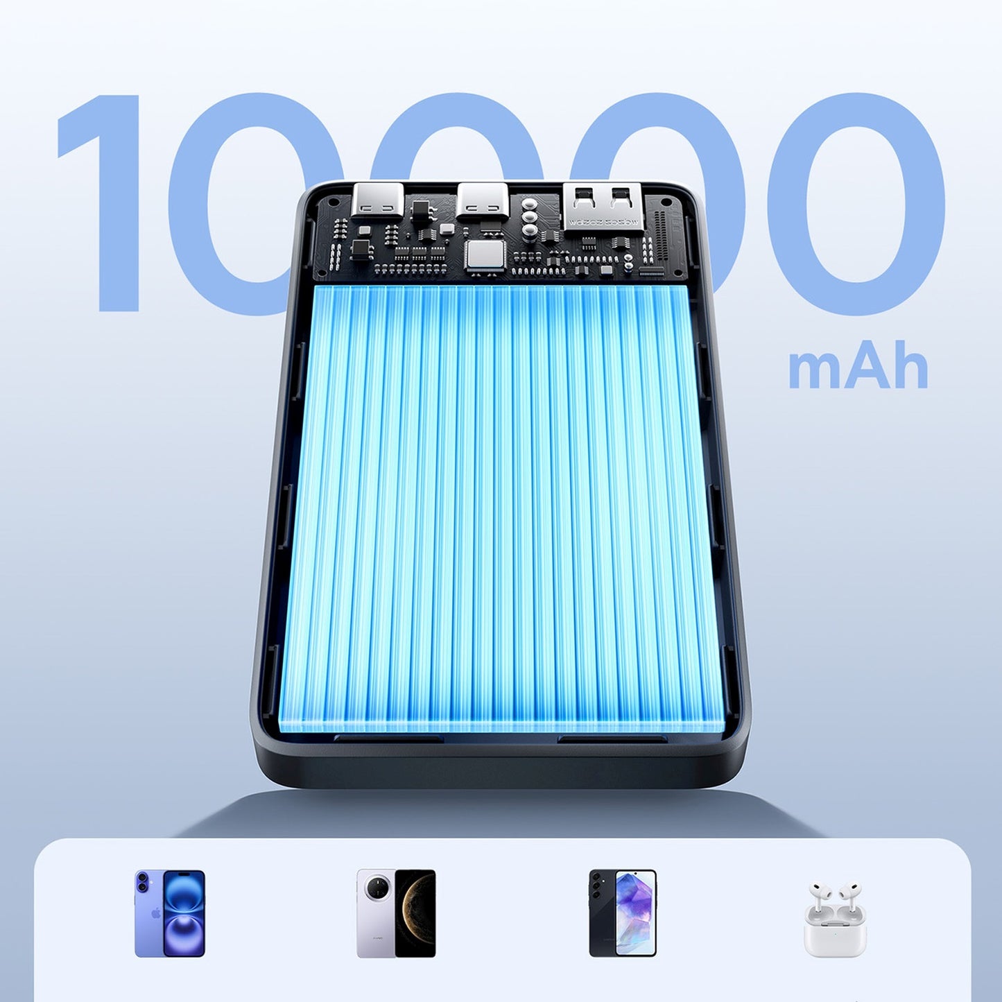 Power Banks – Powerbank 10000mAh 22.5W EnerFill FP21 USB-A USB-C - Carlat