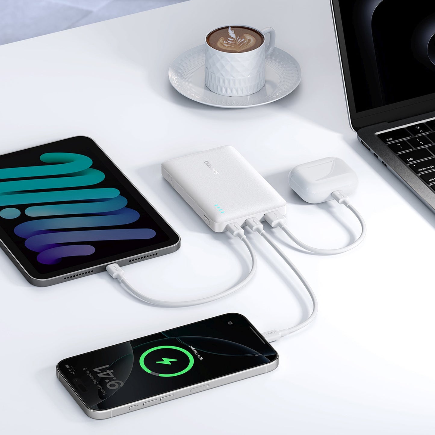 Power Banks – Powerbank 10000mAh 22.5W EnerFill FP21 USB-A USB-C - Carlat
