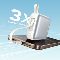 Power Banks – Powerbank 10000mAh 22.5W with built-in USB-C Lightning - Carlat