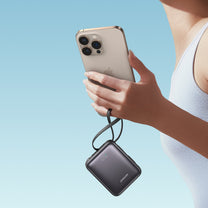 Power Banks – Powerbank 10000mAh 22.5W with built-in USB-C Lightning - Carlat