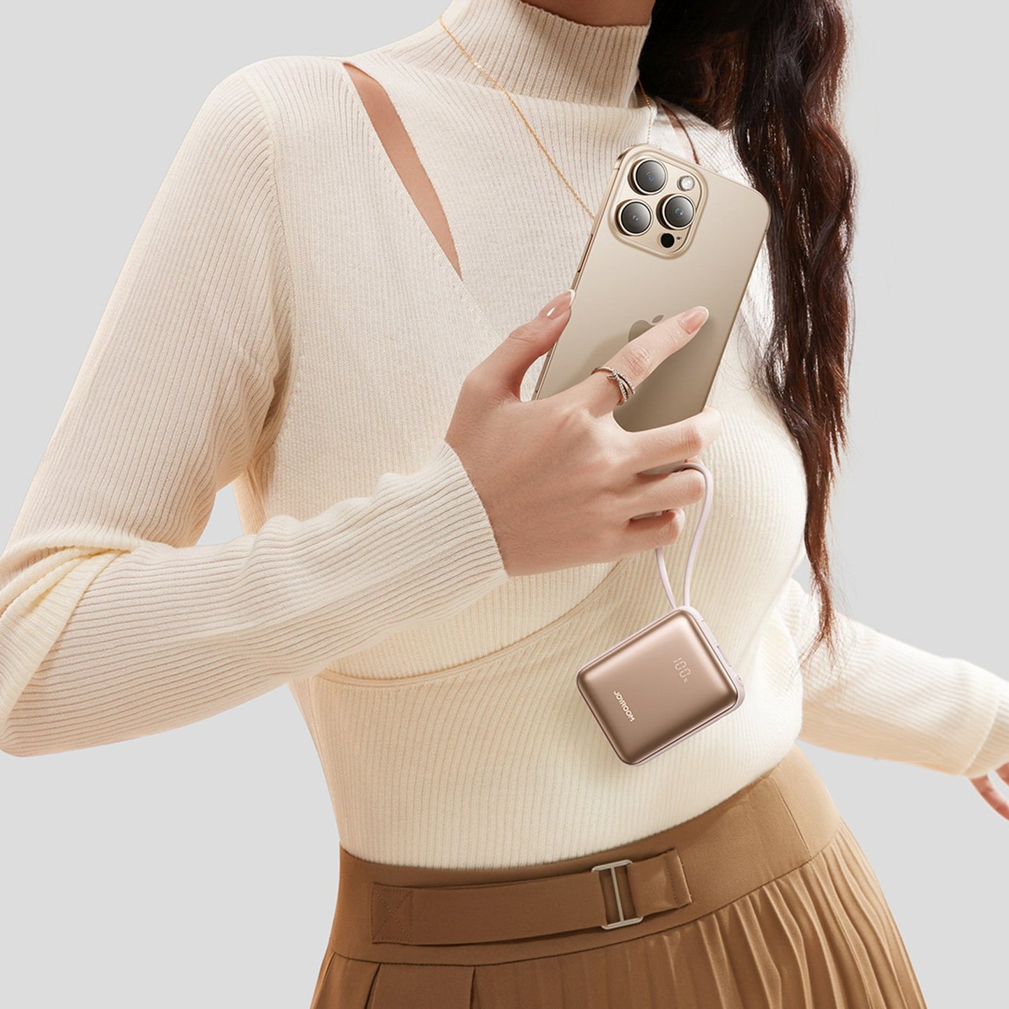 Power Banks – Powerbank 10000mAh 22.5W with built-in cables - Carlat