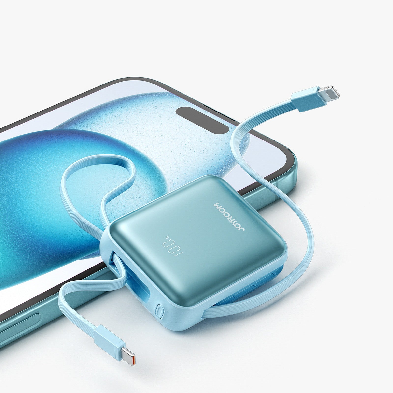 Power Banks – Powerbank 10000mAh 22.5W with built-in cables - Carlat