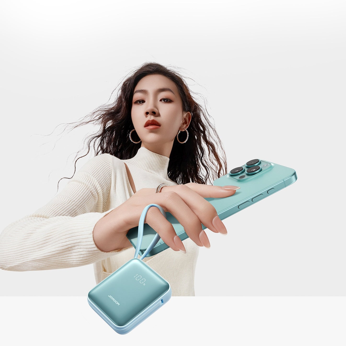 Power Banks – Powerbank 10000mAh 22.5W with built-in cables - Carlat