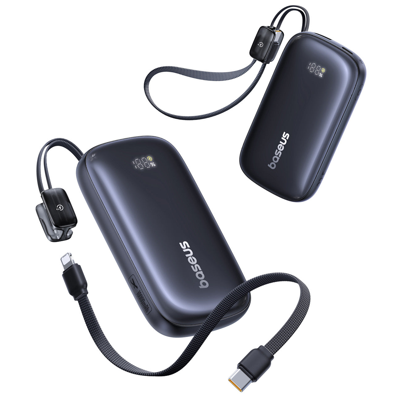 Power Banks – Powerbank 10000mAh 22.5W with detachable cable display - Carlat