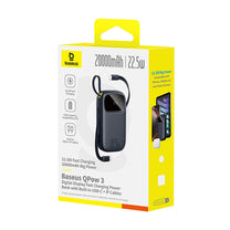 Power Banks – Powerbank 10000mAh 22.5W with display with USB-C - Carlat
