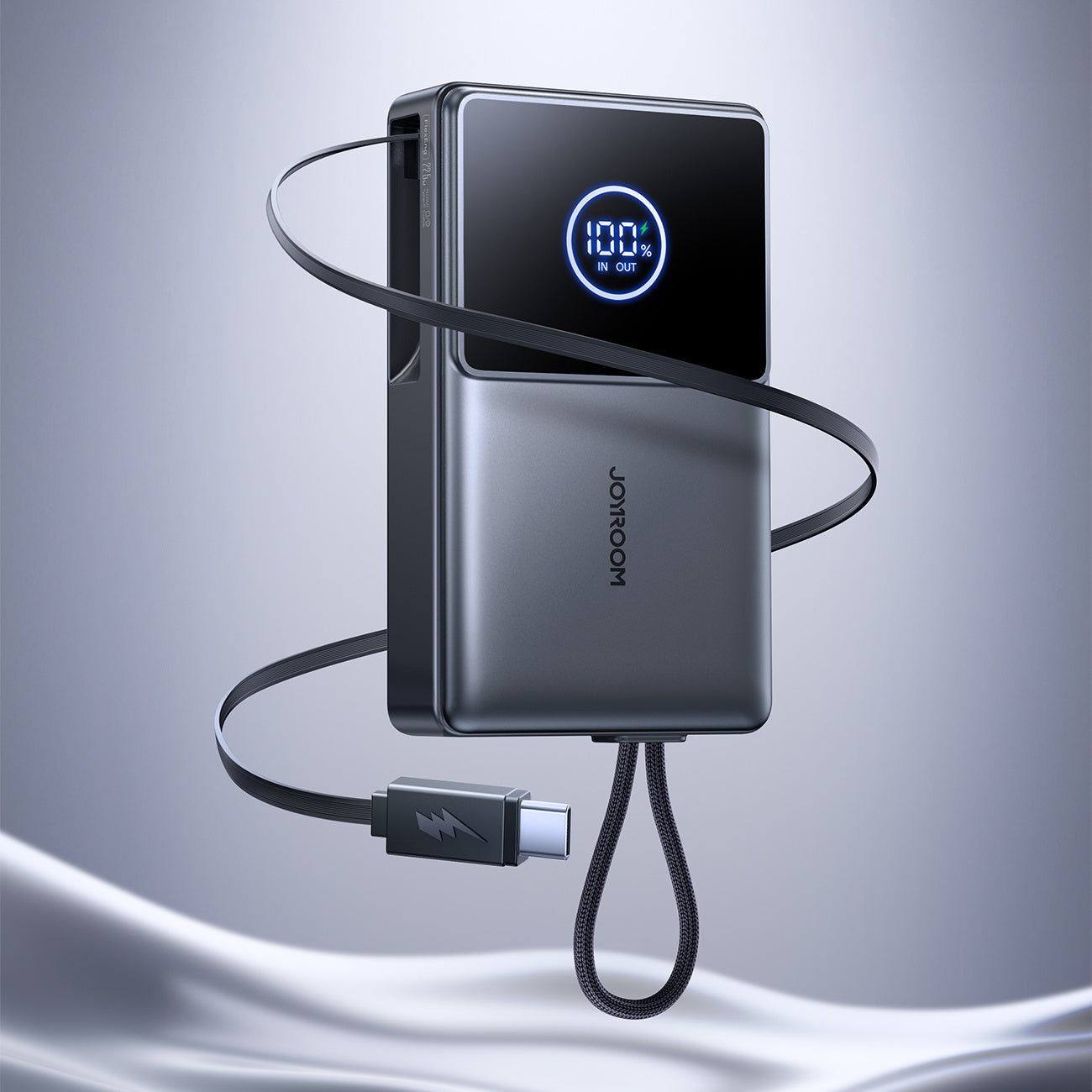 Power Banks – Powerbank 10000mAh 22.5W with retractable USB-C cable - Carlat