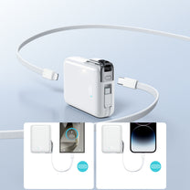 Power Banks – Powerbank 10000mAh 30W with built-in USB-C cable - Carlat