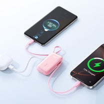 Power Banks – Powerbank 10000mAh 35W with retractable USB-C cable - Carlat