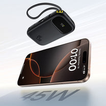 Power Banks – Powerbank 10000mAh 45W with USB-C cables iPhone - Carlat