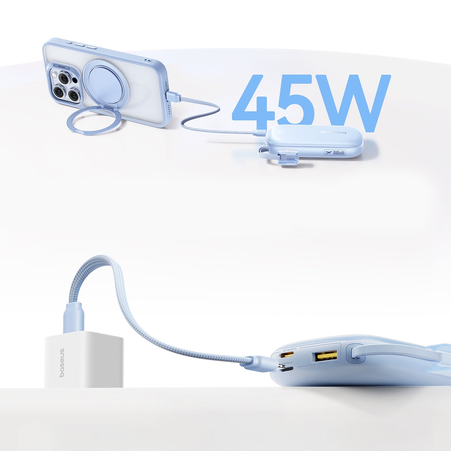 Power Banks – Powerbank 10000mAh 45W with USB-C iPhone Lightning - Carlat