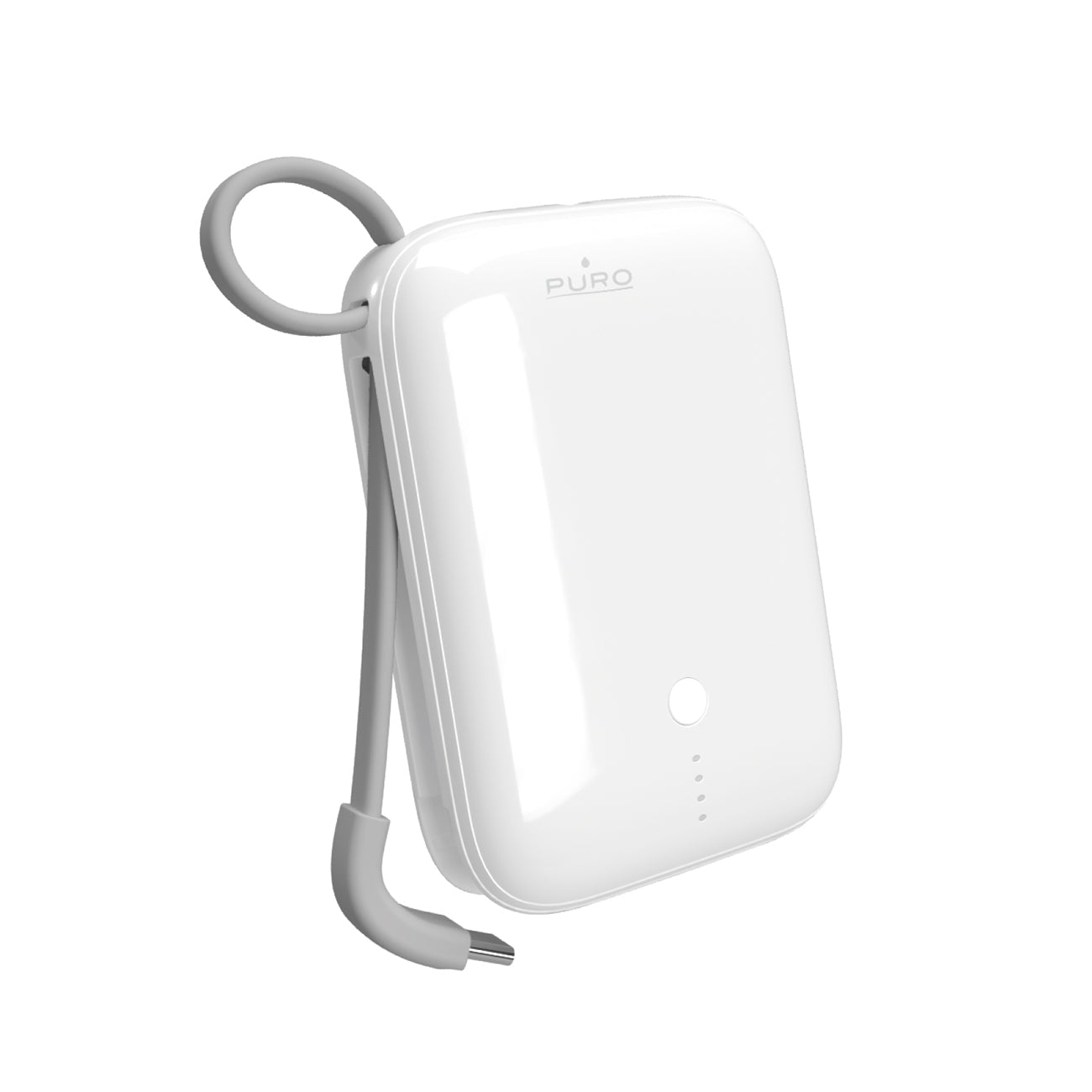Power Banks – Powerbank 10000mAh USB-A USB-C with built-in cable - Carlat