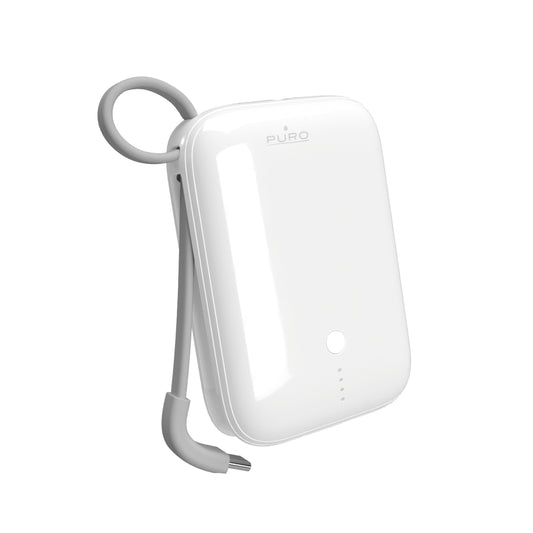 Power Banks – Powerbank 10000mAh USB-A USB-C with built-in cable - Carlat