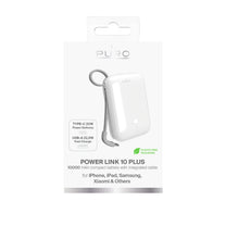 Power Banks – Powerbank 10000mAh USB-A USB-C with built-in cable - Carlat