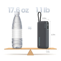 Power Banks – Powerbank 10000mAh USB-A USB-C with built-in cable - Carlat