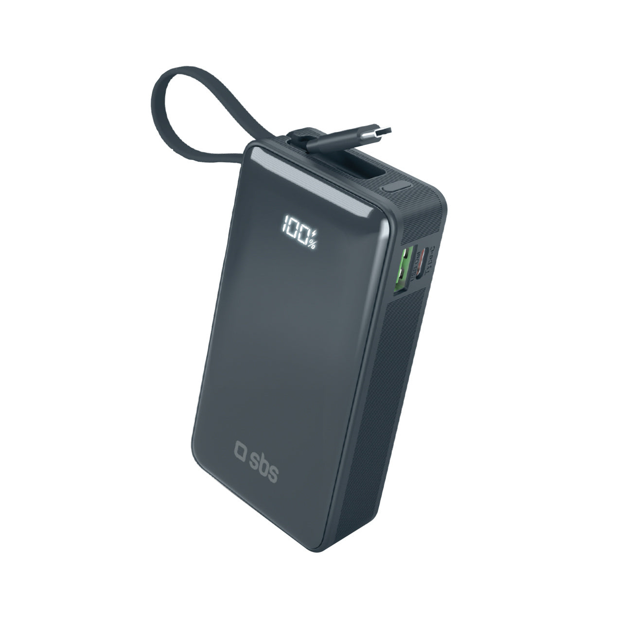 Power Banks – Powerbank 10000mAh USB-A USB-C with built-in display, - Carlat