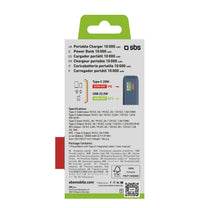 Power Banks – Powerbank 10000mAh USB-A USB-C with built-in display, - Carlat