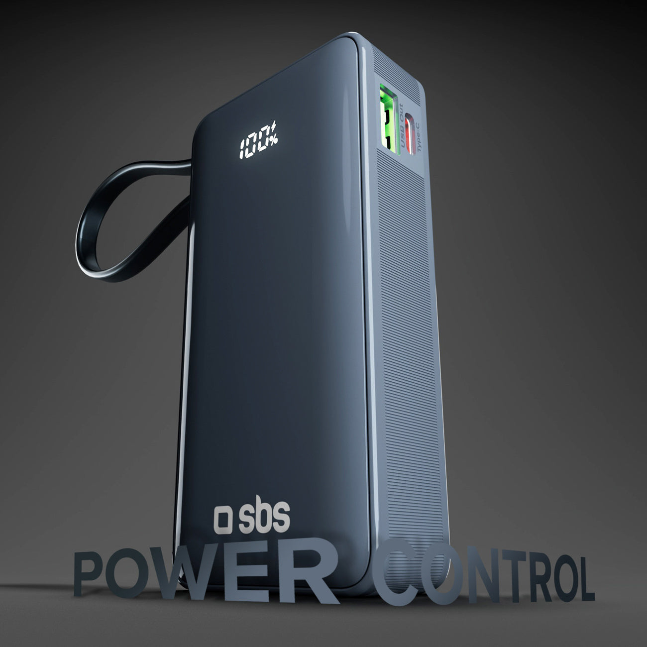 Power Banks – Powerbank 10000mAh USB-A USB-C with built-in display, - Carlat