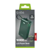 Power Banks – Powerbank 10000mAh USB-A USB-C with built-in display, - Carlat