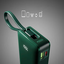 Power Banks – Powerbank 10000mAh USB-A USB-C with built-in display, - Carlat