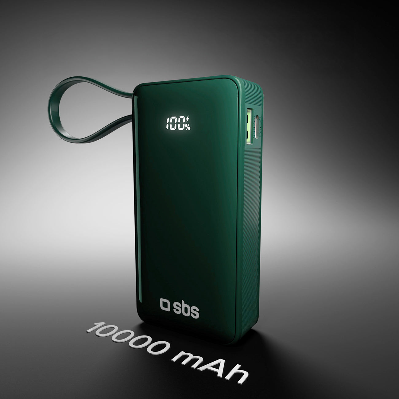 Power Banks – Powerbank 10000mAh USB-A USB-C with built-in display, - Carlat