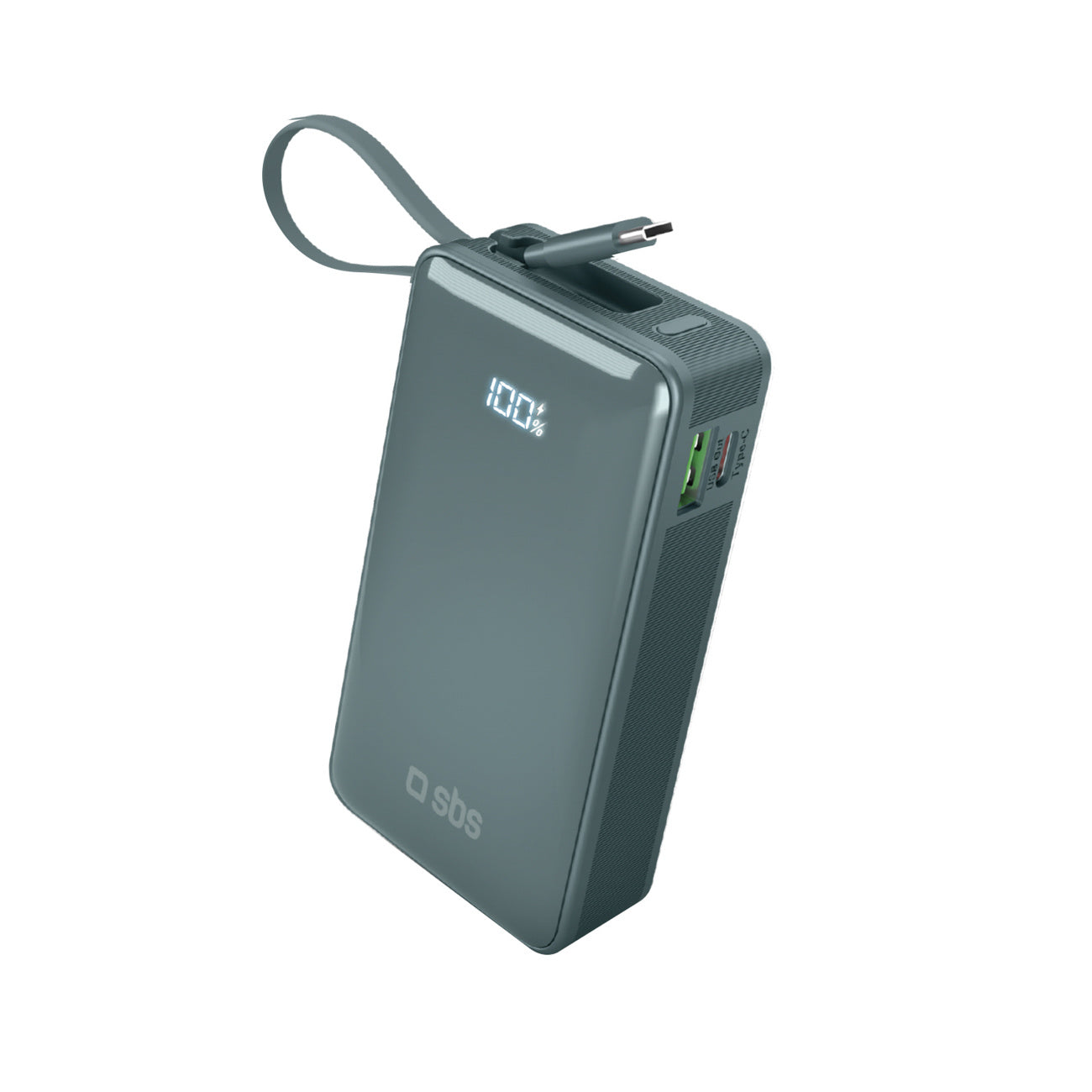 Power Banks – Powerbank 10000mAh USB-A USB-C with built-in display, - Carlat