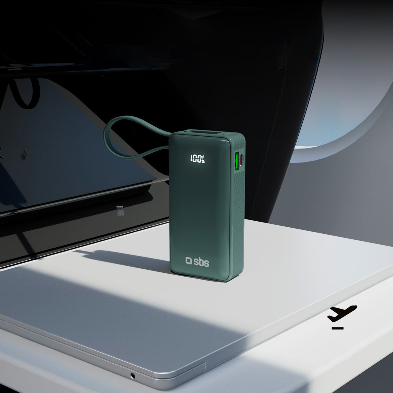 Power Banks – Powerbank 10000mAh USB-A USB-C with built-in display, - Carlat