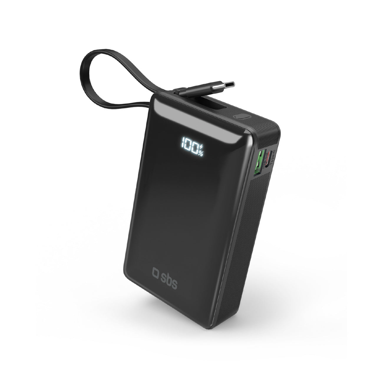 Power Banks – Powerbank 10000mAh USB-A USB-C with built-in display, - Carlat