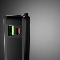Power Banks – Powerbank 10000mAh USB-A USB-C with built-in display, - Carlat