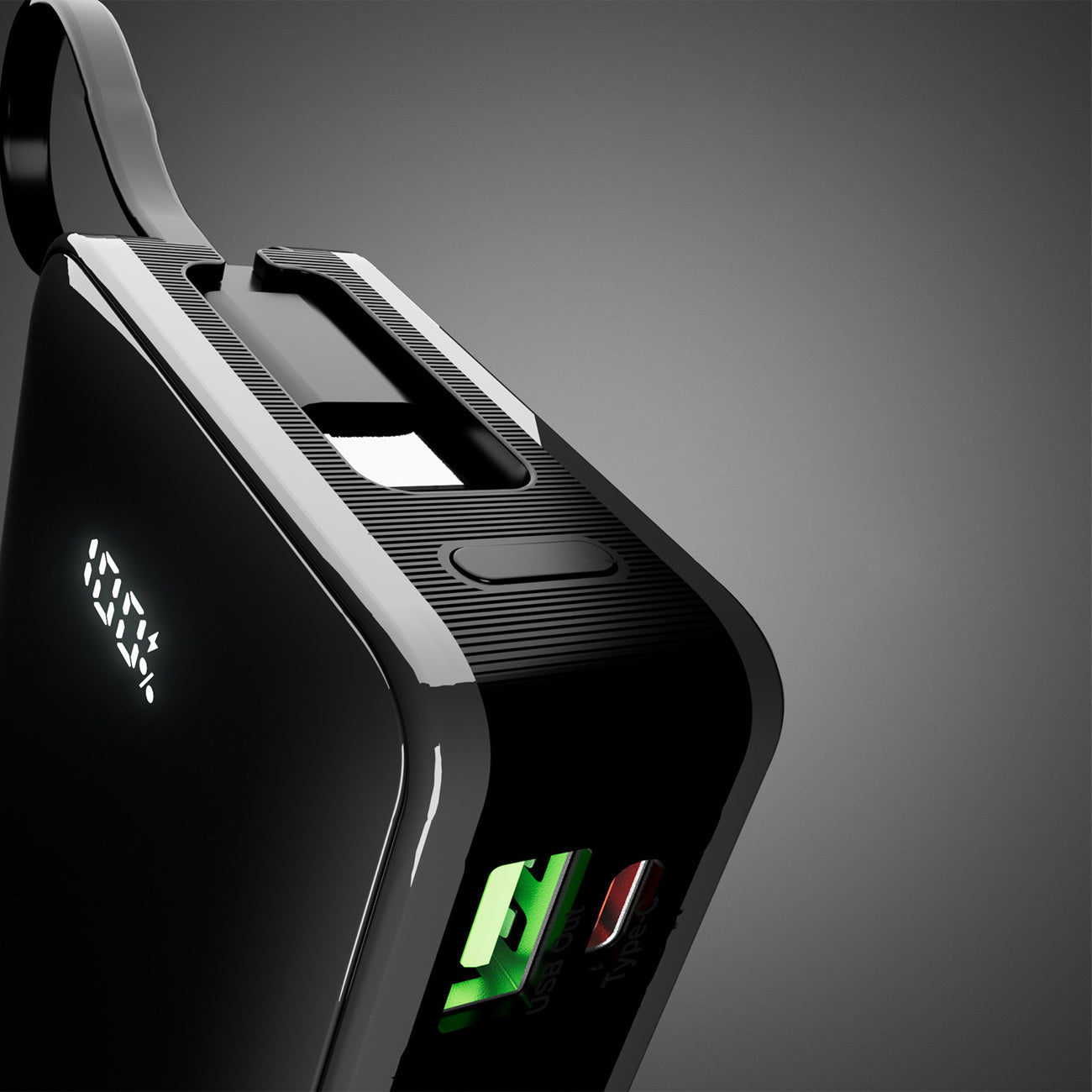 Power Banks – Powerbank 10000mAh USB-A USB-C with built-in display, - Carlat