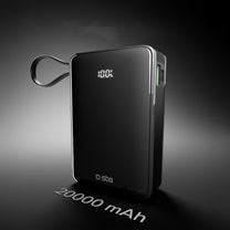 Power Banks – Powerbank 10000mAh USB-A USB-C with built-in display, - Carlat
