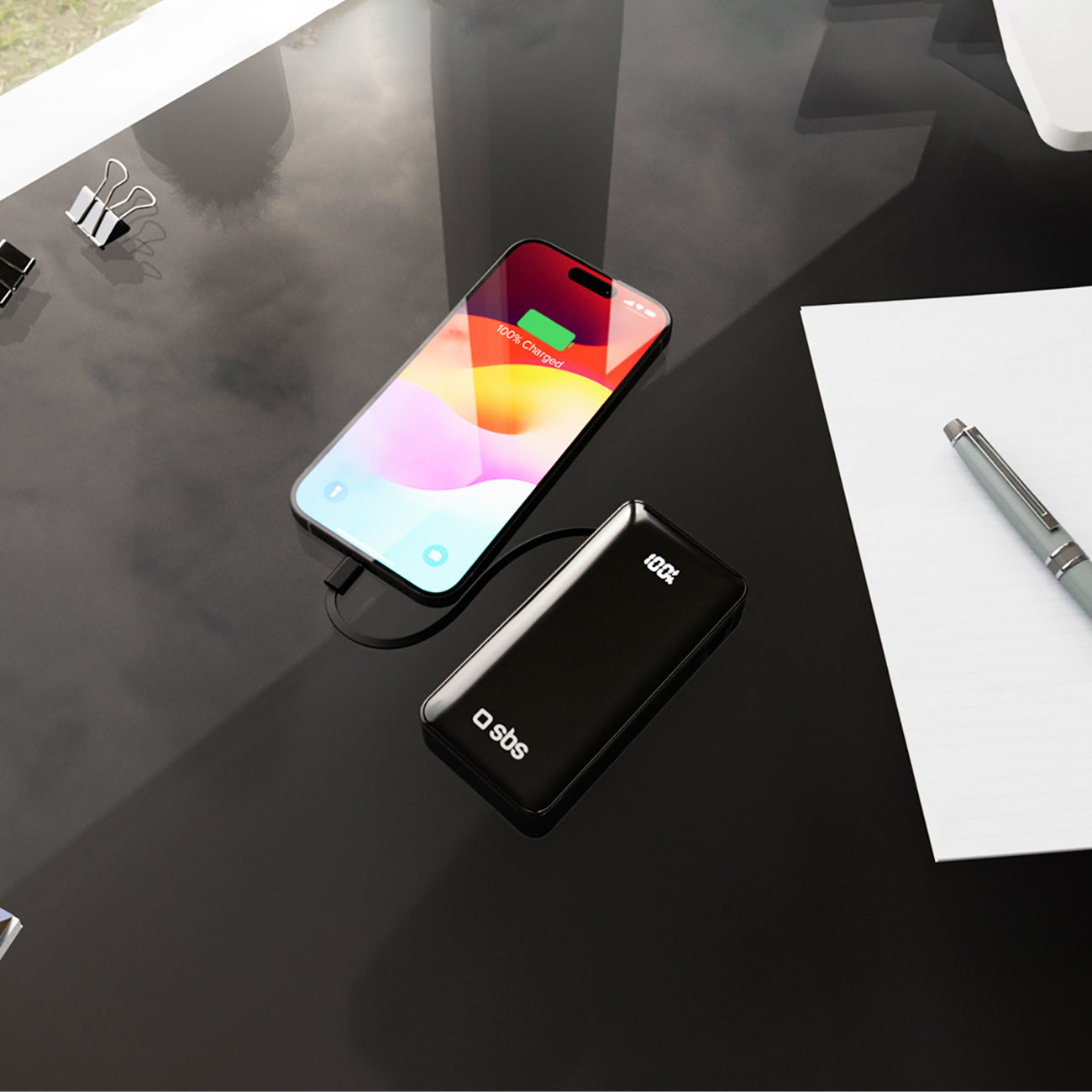 Power Banks – Powerbank 10000mAh USB-A USB-C with built-in display, - Carlat