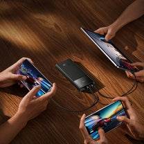 Power Banks – Powerbank 10000mAh USB-A USB-C with display cable - Carlat