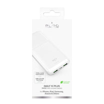 Power Banks – Powerbank 10000mAh USBA USB-C 22.5W - white - Carlat