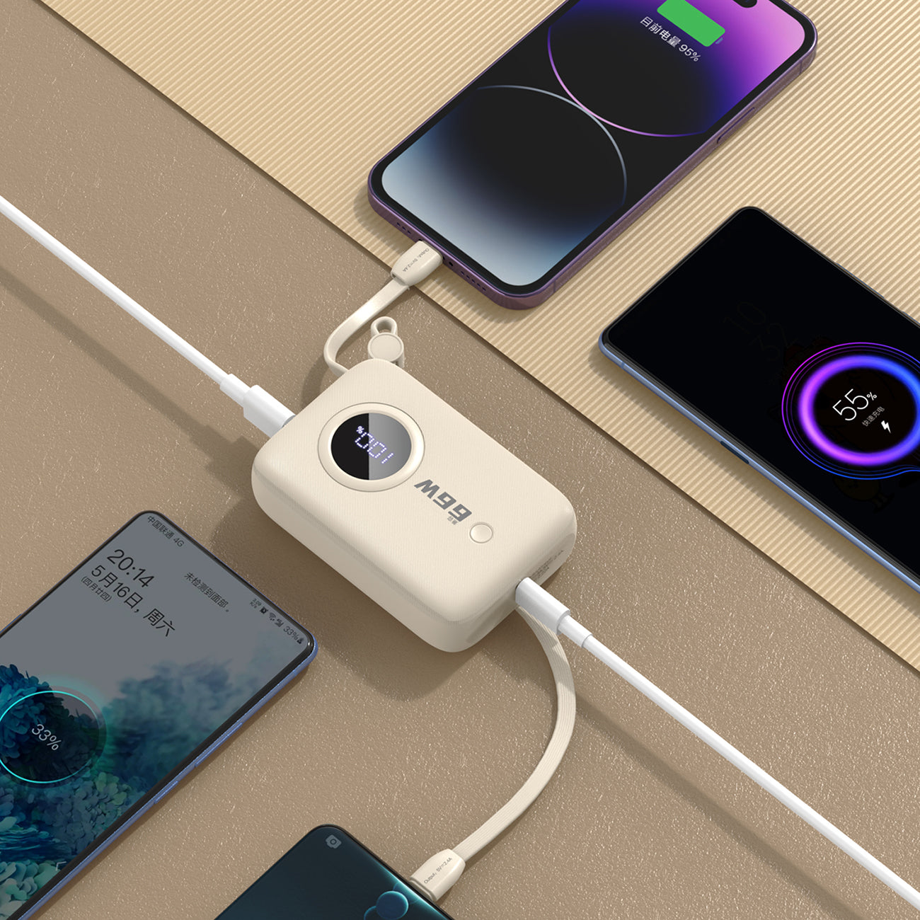 Power Banks – Powerbank 10000mAh with USB-C / iPhone Lightning - Carlat