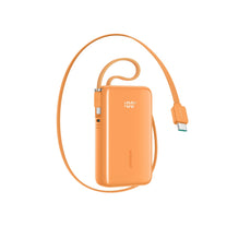 Power Banks – Powerbank 10000mAh with built-in USB-C 35W cables - Carlat