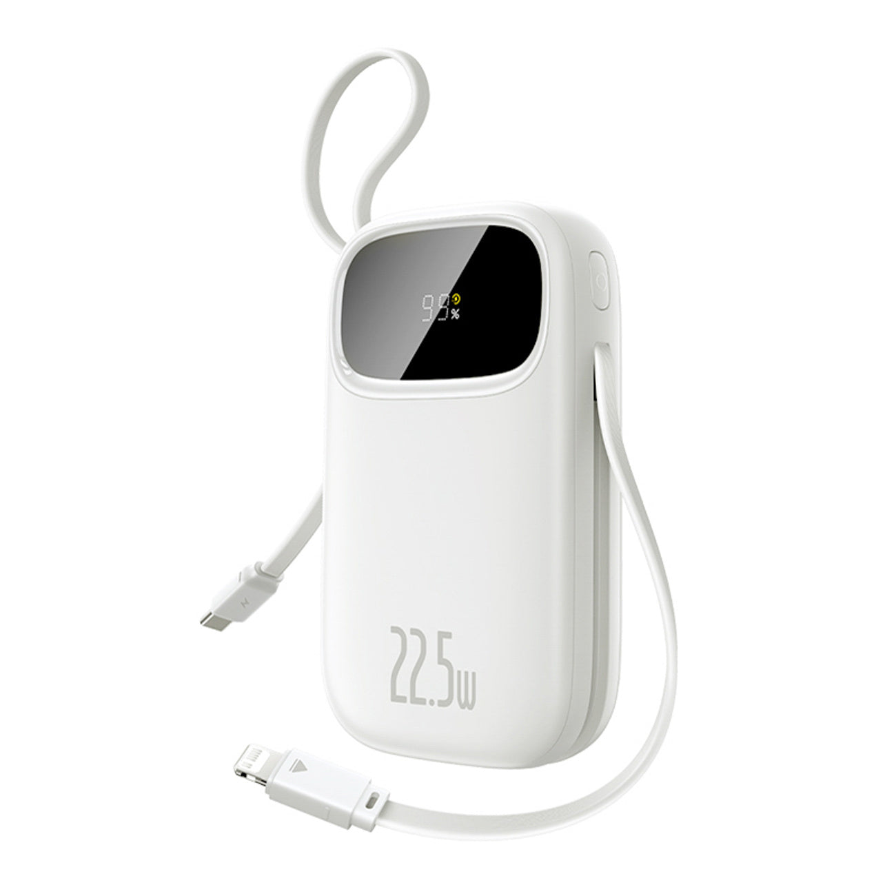 Power Banks – Powerbank 10000mAh with display and built-in cables - Carlat