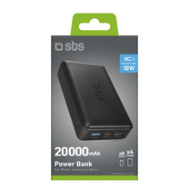 Power Banks – Powerbank 20000 mAh USB-A USB-C - black - Carlat