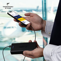 Power Banks – Powerbank 20000 mAh USB-A USB-C - black - Carlat