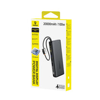 Power Banks – Powerbank 20000mAh 100W with display and built-in - Carlat