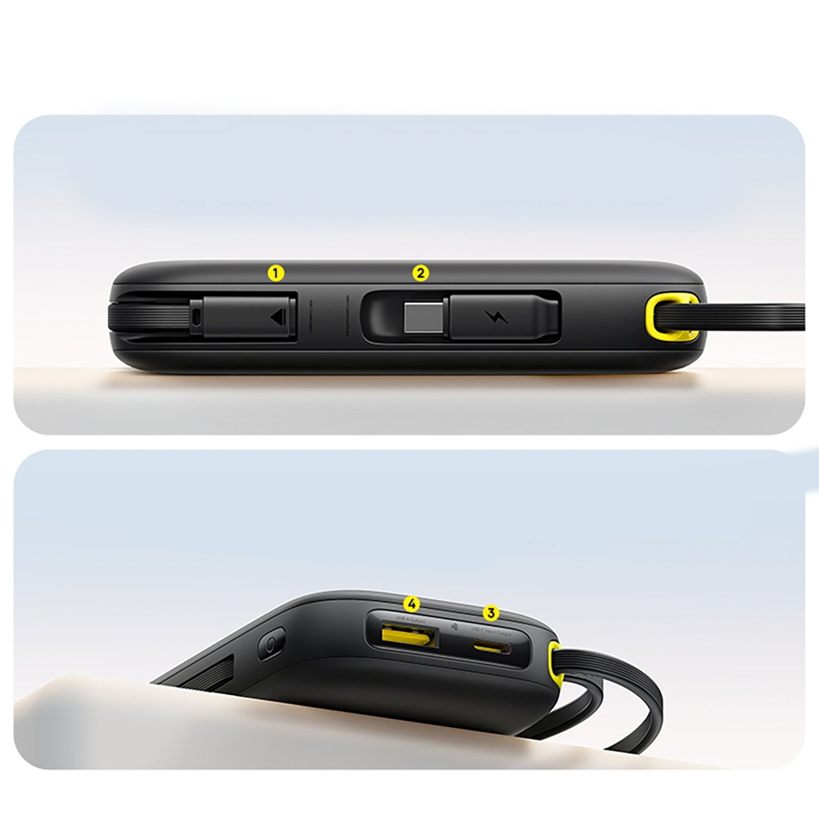 Power Banks – Powerbank 20000mAh 100W with display and built-in - Carlat