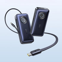 Power Banks – Powerbank 20000mAh 100W with retractable USB-C cables - Carlat