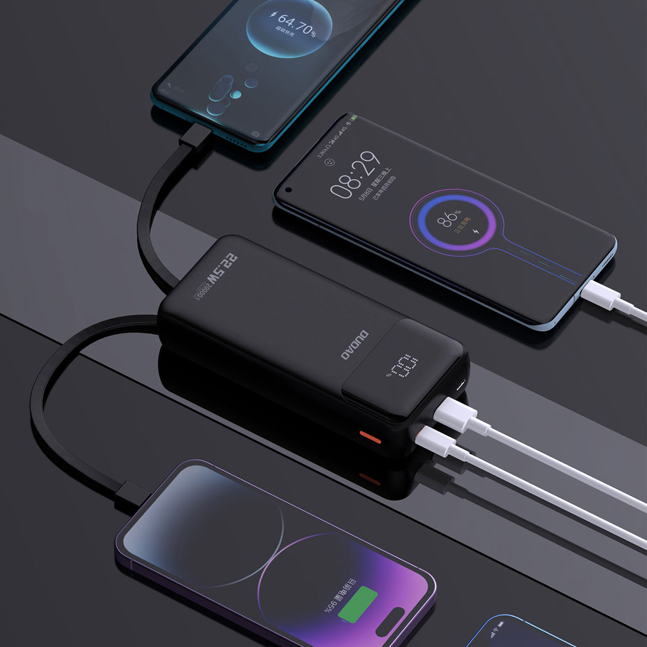 Power Banks – Powerbank 20000mAh 22.5W PD USB-C USB-A with - Carlat