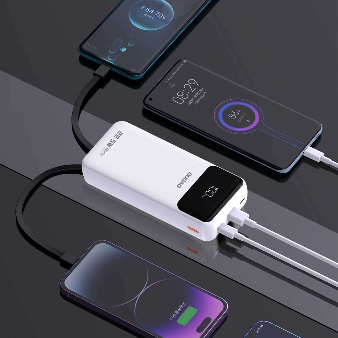 Power Banks – Powerbank 20000mAh 22.5W PD USB-C USB-A with - Carlat