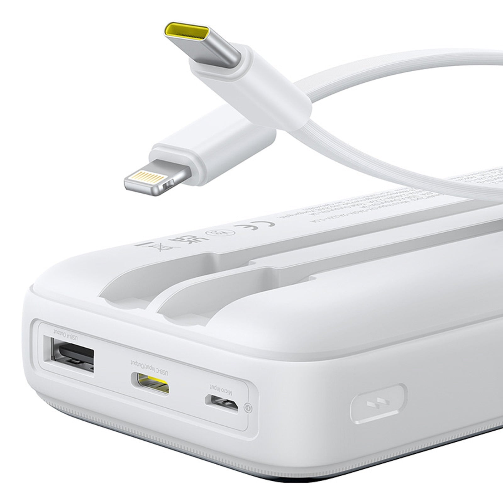 Power Banks – Powerbank 20000mAh 22.5W USB-A USB-C with built-in - Carlat
