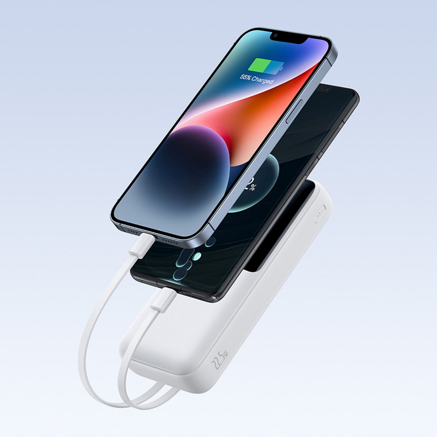 Power Banks – Powerbank 20000mAh 22.5W USB-A USB-C with built-in - Carlat