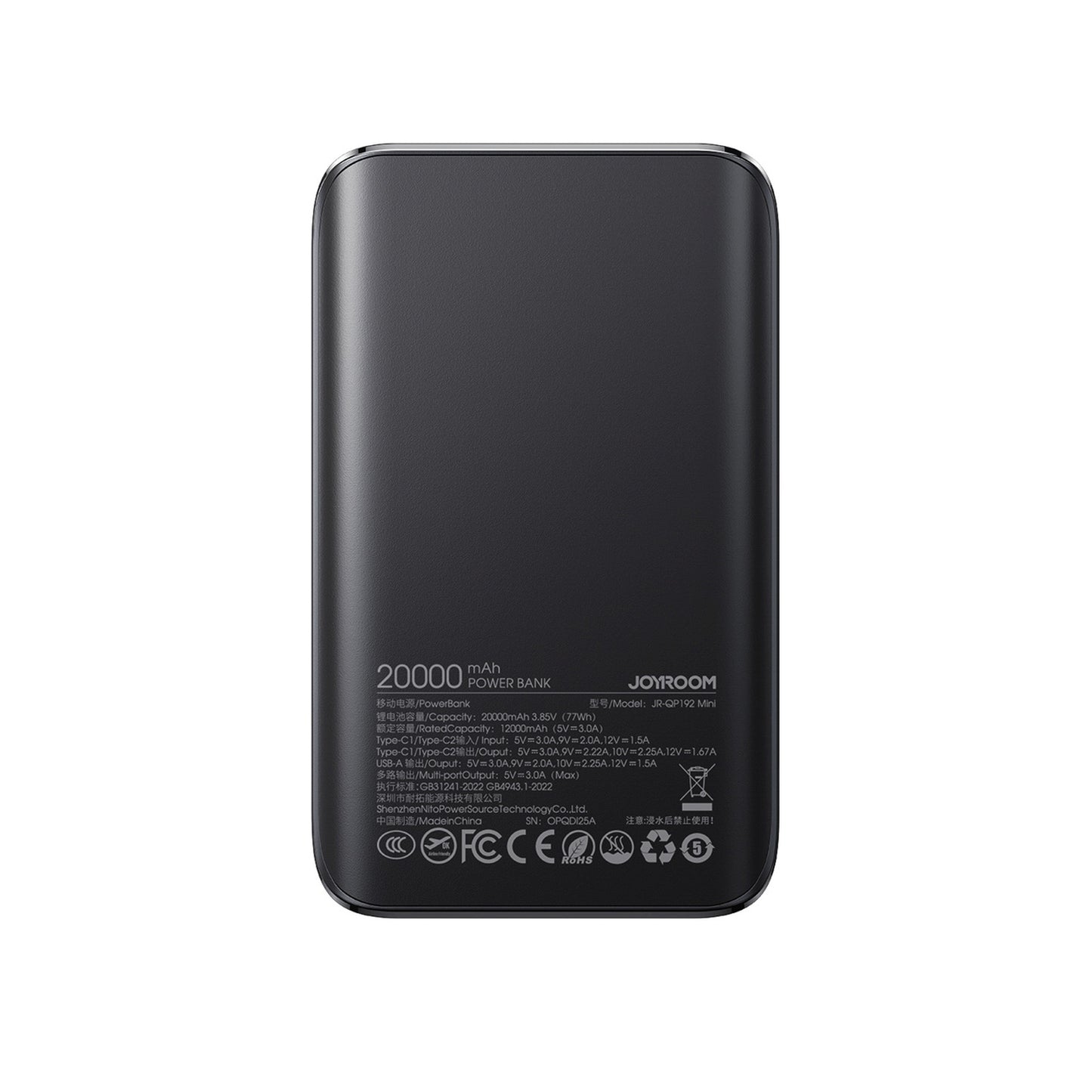 Power Banks – Powerbank 20000mAh 22.5W USB-A USB-C with display - Carlat
