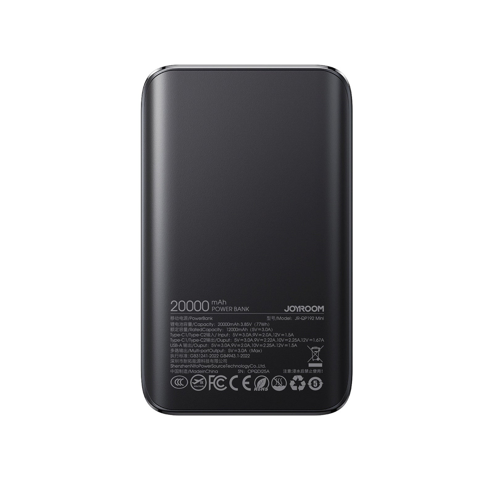Power Banks – Powerbank 20000mAh 22.5W USB-A USB-C with display - Carlat