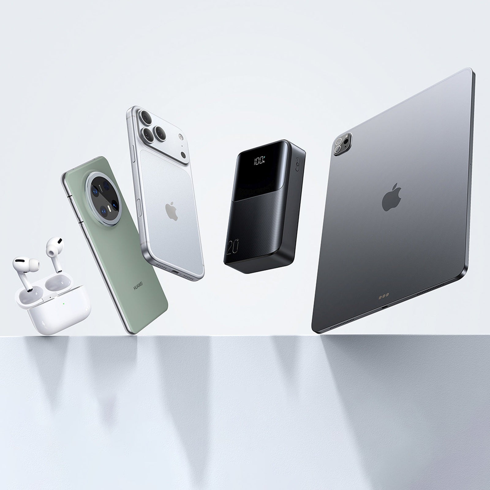 Power Banks – Powerbank 20000mAh 22.5W USB-A USB-C with display - Carlat