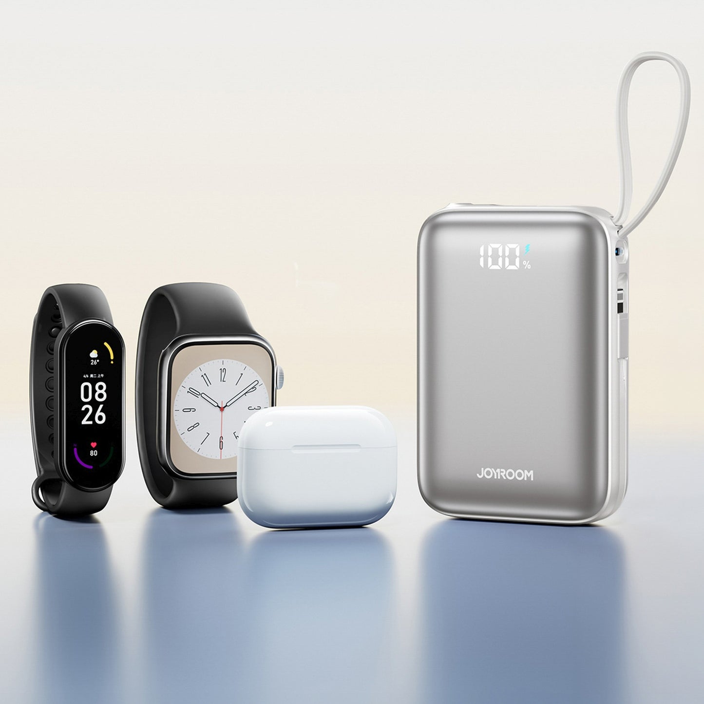 Power Banks – Powerbank 20000mAh 22.5W USB-C with double cable - Carlat