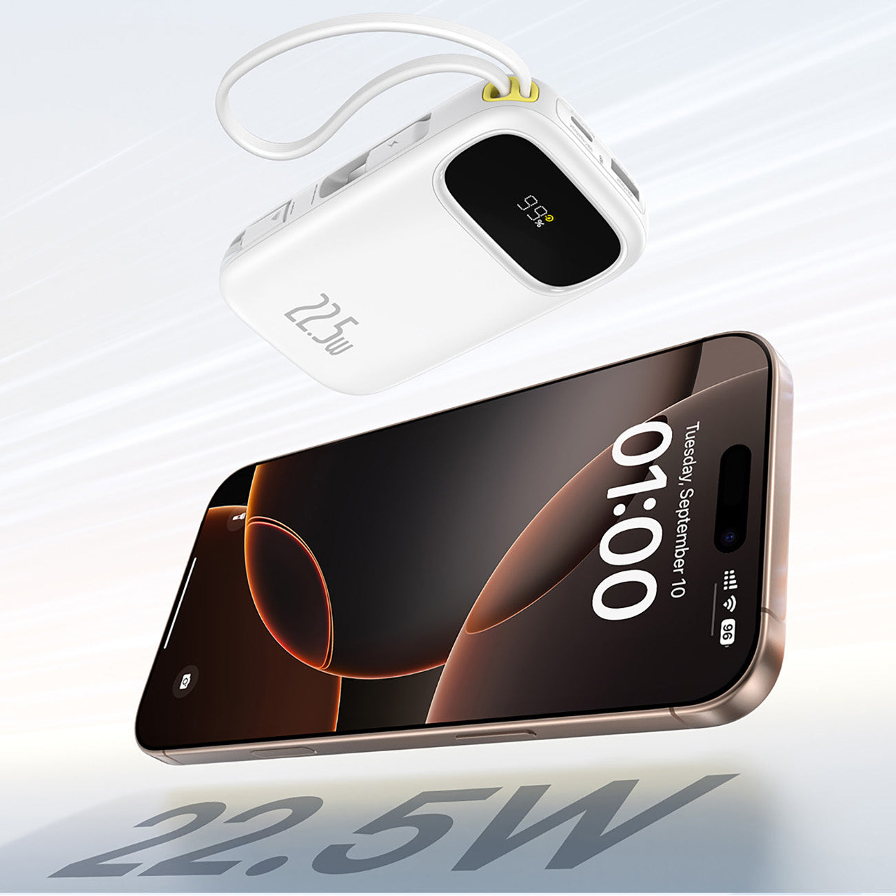 Power Banks – Powerbank 20000mAh 22.5W with display with USB-C - Carlat